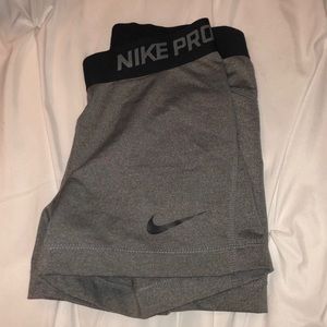 grey Nike pros
